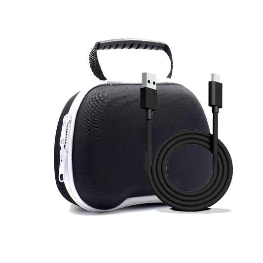 EVA Travel Case and Charging Cord (BUNDLE)