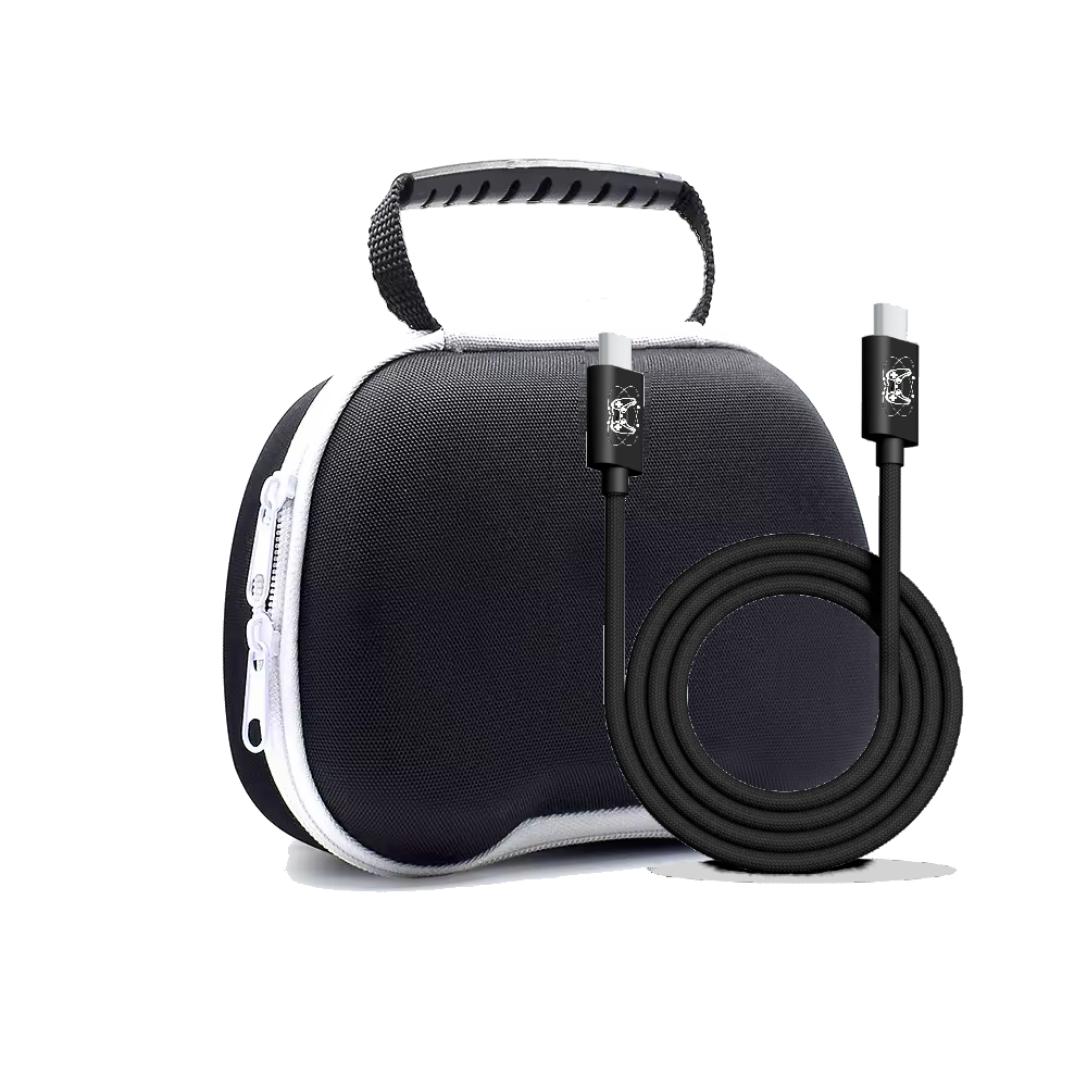 EVA Travel Case and Charging Cord (BUNDLE)